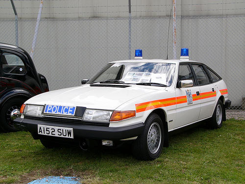 SD1 var ogs popul r blant britiske politistyrker s rlig med v8 motoren